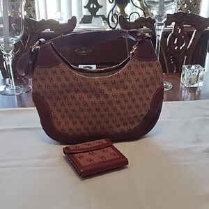 Elegant Burgundy Designer Women's Bag